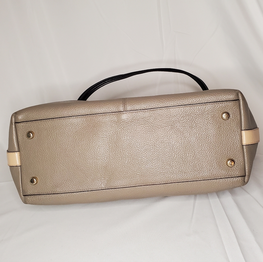 Coach Tyler Tote in Colorblock pebbled leather (F57210) - Picture 6 of 10